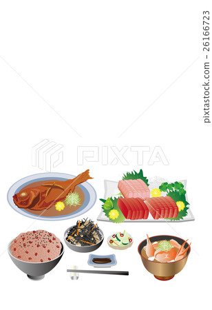 Today's rice tuna sashimi Today's rice tuna sashimi 26166723