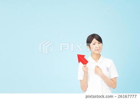 護士箭頭指向麻煩 26167777