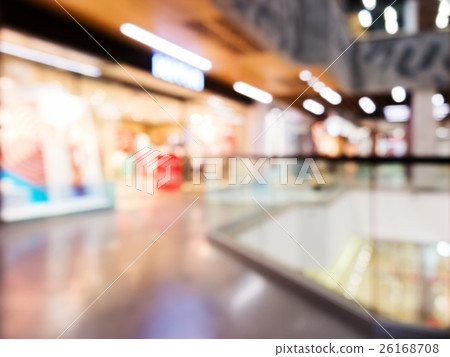 Abstract background of shopping mall, shallow DOF Abstract background of shopping mall, shallow DOF 26168708