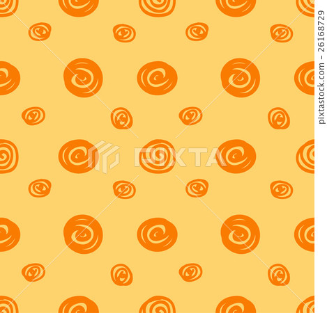 Seamless background with the abstract circles 26168729