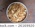 Stir fried instant noodle with mixed vegetable 26169920