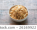 Stir fried instant noodle with mixed vegetable 26169922
