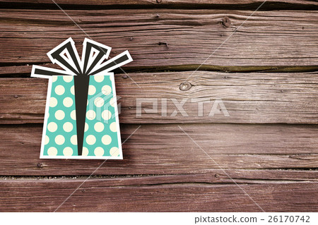 Wooden Planks - Retro Wood Background 26170742