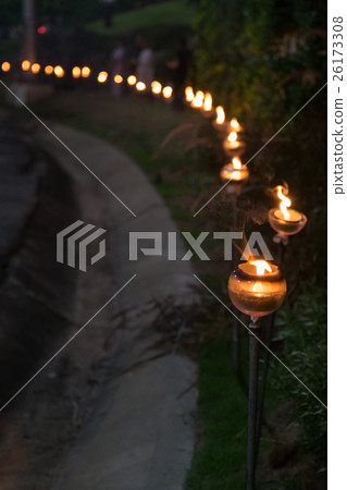 candle light in the park 26173308