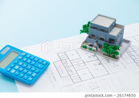 House drawing and house House drawing and house 26174650