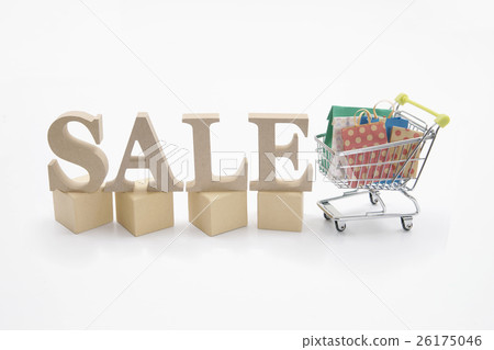 Sale, shopping cart 26175046