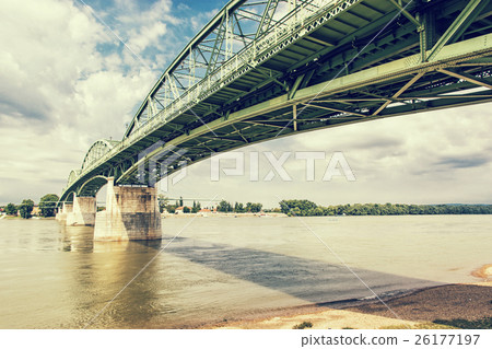 Maria Valeria bridge from Esztergom, Hungary 26177197