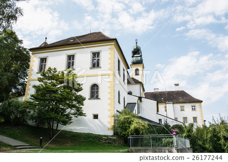 Sanctuary Mariahilf in Passau, Germany, side view Sanctuary Mariahilf in Passau, Germany, side view 26177244