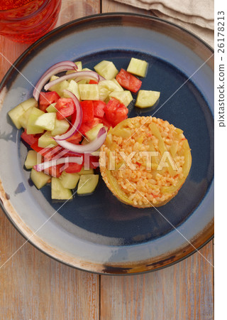 Pilaf with vegetables 26178213