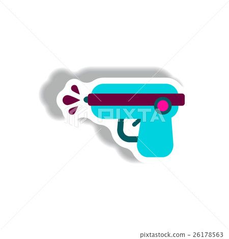 Paper hot sale water gun