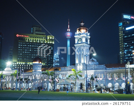 Kuala Lumpur night view 26179751