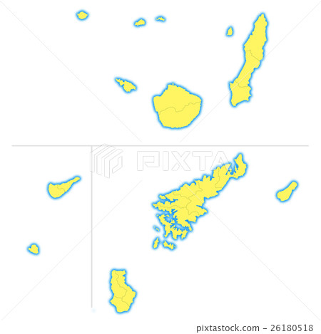 鹿兒島縣地圖2 鹿兒島縣地圖2 26180518