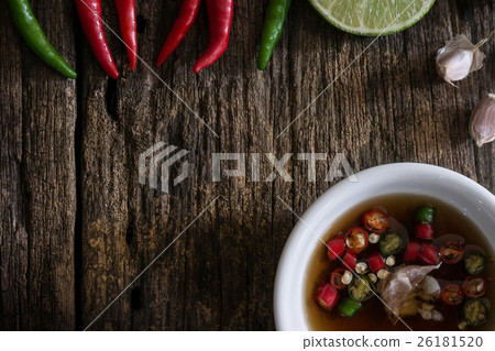 Thai fish sauce three taste. 26181520