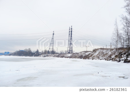 Coast of the river Neva. 26182361