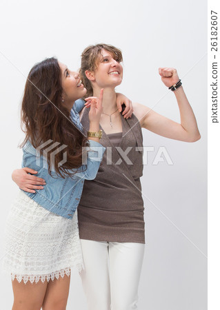 Friendly foreign woman 26182607