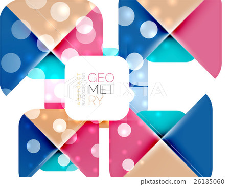 Colorful squares, geometric elements Colorful squares, geometric elements 26185060