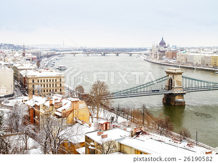 skyline  of  Budapest, Hungary 26190582