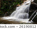 Waterfall at Mae Kampong village in Chiang Mai 26190812