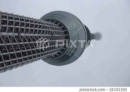 The Tokyo Sky Tree is hiding in the clouds The Tokyo Sky Tree is hiding in the clouds 26191300