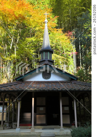 Tsuwano Otome Pass Maria Shrine Autumn leaves Tsuwano Otome Pass Maria Shrine Autumn leaves 26192086