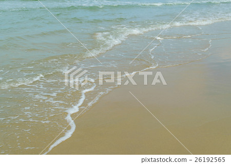 Soft wave on the beach Soft wave on the beach 26192565