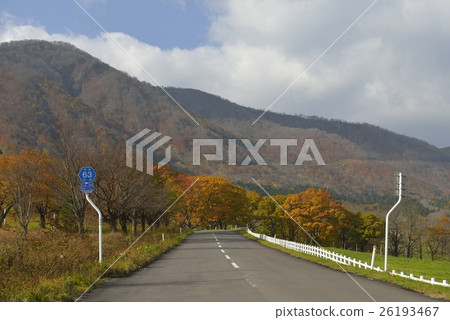 Onikobe's autumn leaves · Naruko Onsen Onikobe (Miyagi Prefecture) Onikobe's autumn leaves · Naruko Onsen Onikobe (Miyagi Prefecture) 26193467