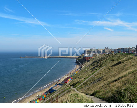 I look at the city from Whitby Cliff 26193938