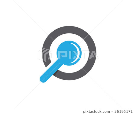 Search icon Logo Template 26195171