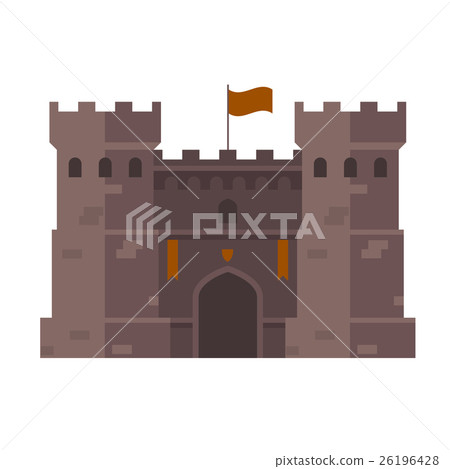 Medieval stronghold - old fortress towers 26196428