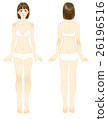 插圖女性美全身 26196516
