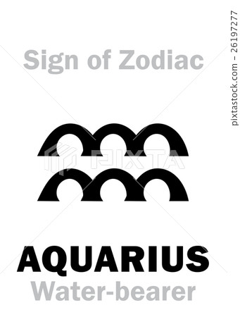 Astrology: Sign of Zodiac AQUARIUS (The Water Astrology: Sign of Zodiac AQUARIUS (The Water 26197277