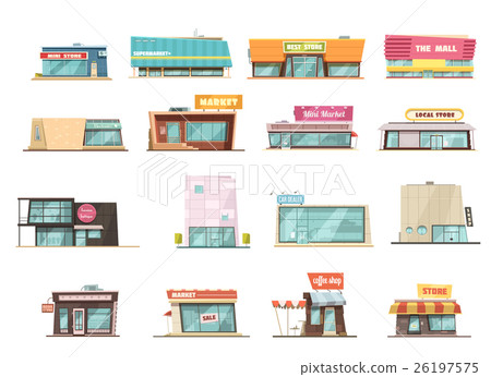 Shop Building Set 26197575