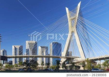 Sao Paulo Estaiada Bridge Brazil Sao Paulo Estaiada Bridge Brazil 26198908