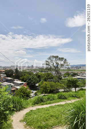 Suburb of Sao Paulo and city of Guarulhos 26201139