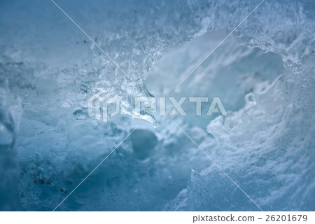 Ice texture closeup Ice texture closeup 26201679