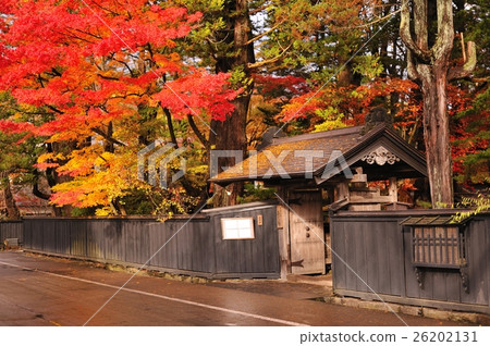 Fall of Kakunodate samurai house 26202131