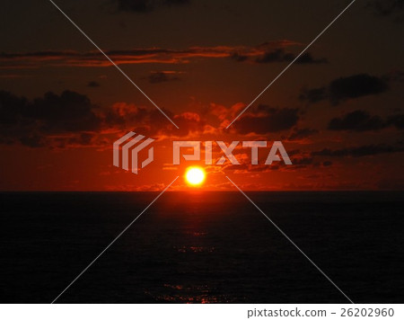 [山形縣鶴岡市]日本海和夕陽 26202960