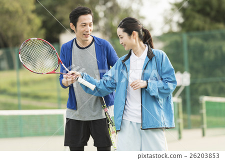 Large number of people sports 26203853