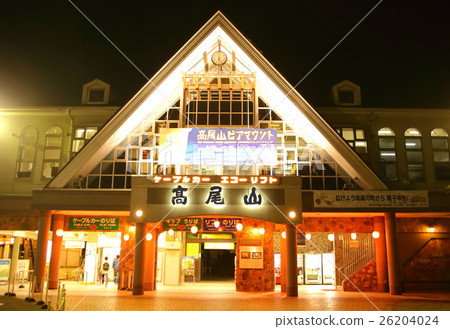 Night Takao Cable Car · Kiotaki Station Night Takao Cable Car · Kiotaki Station 26204024