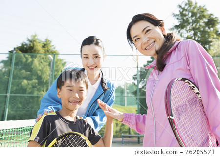 Large number of people sports 26205571