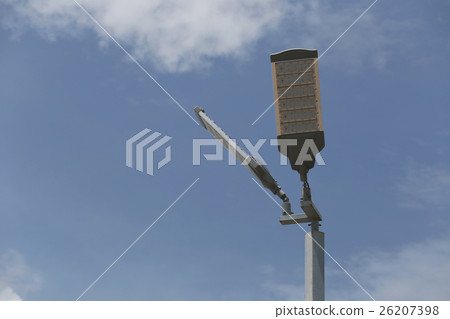 Pole of LED Lighting outdoor. Pole of LED Lighting outdoor. 26207398
