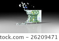 euro banknotes is falling apart 26209471