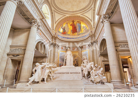 Pantheon inside, Paris, France. Pantheon inside, Paris, France. 26210235