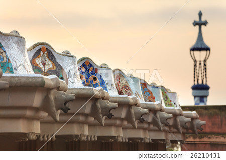 terrace of Park Guell 26210431