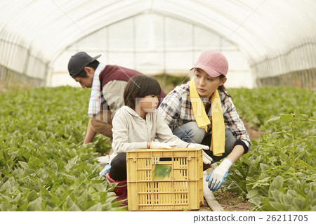 A family migration image living in the country A family migration image living in the country 26211705