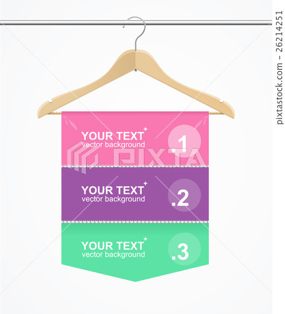 Banner Hanger Cloth. Vector Banner Hanger Cloth. Vector 26214251