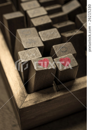 Wooden Stamps AlPhaBet digital and letters  26215280