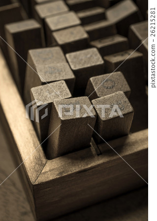 Wooden Stamps AlPhaBet digital and letters Wooden Stamps AlPhaBet digital and letters 26215281