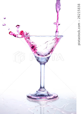 Red wine splash and flying out of the glass Red wine splash and flying out of the glass 26215838