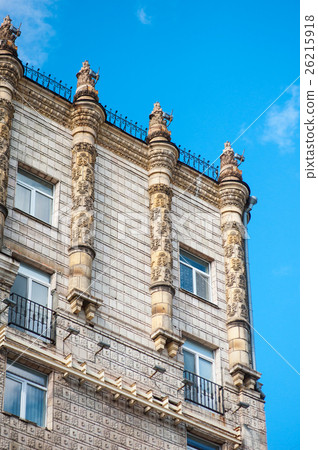 facade of a historic building with beautiful facade of a historic building with beautiful 26215918